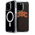 University of Southern California USC Logo Black Distressed iPhone 15 Pro MagSafe Case